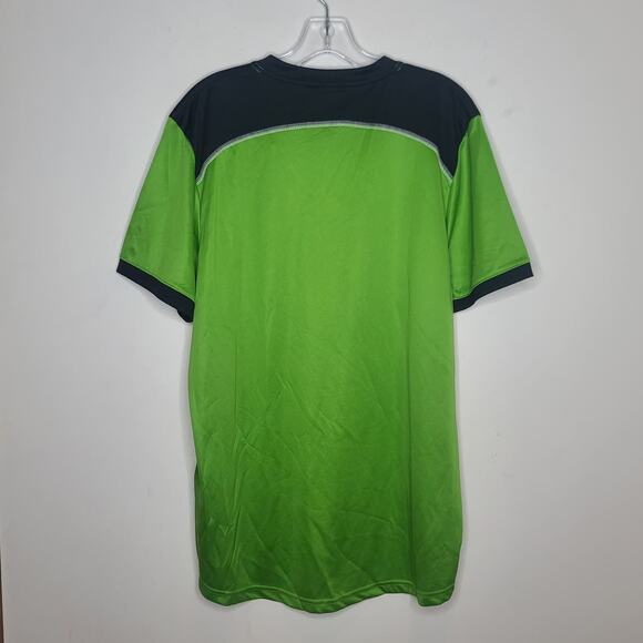 NWT Seattle Sounders FC futbol club soccer green short sleeve shirt - large - Picture 3 of 4